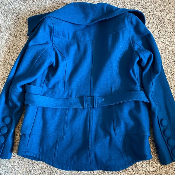 Blue-green coat - Picture 3 of 3